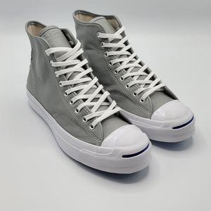 NEVER WORN Leather Gray Jack Purcell Converse